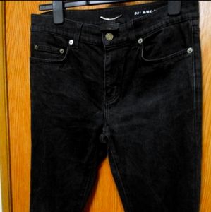 Saint Laurent SS16 Raw Hem Skinny Jeans 31x31